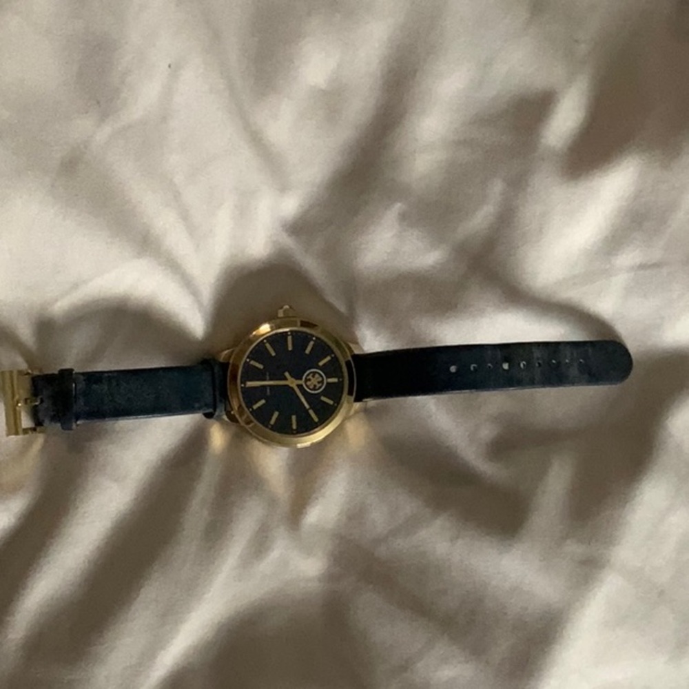 Tory Burch Gold and Black Women's Watch